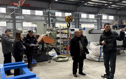 绷紧安全弦，筑牢防护堤 ——西望达工业园区开展第四季度安全生产专项检查